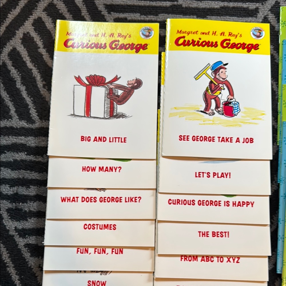 Curious George Phonics Kids Book Set